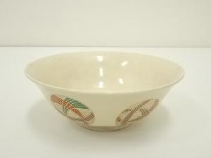 京焼　加藤昌山造　金彩色絵手毬茶碗